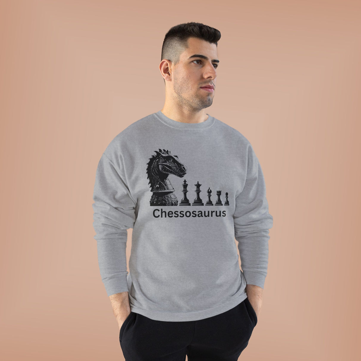 Chessosaurus Crewneck Sweatshirt