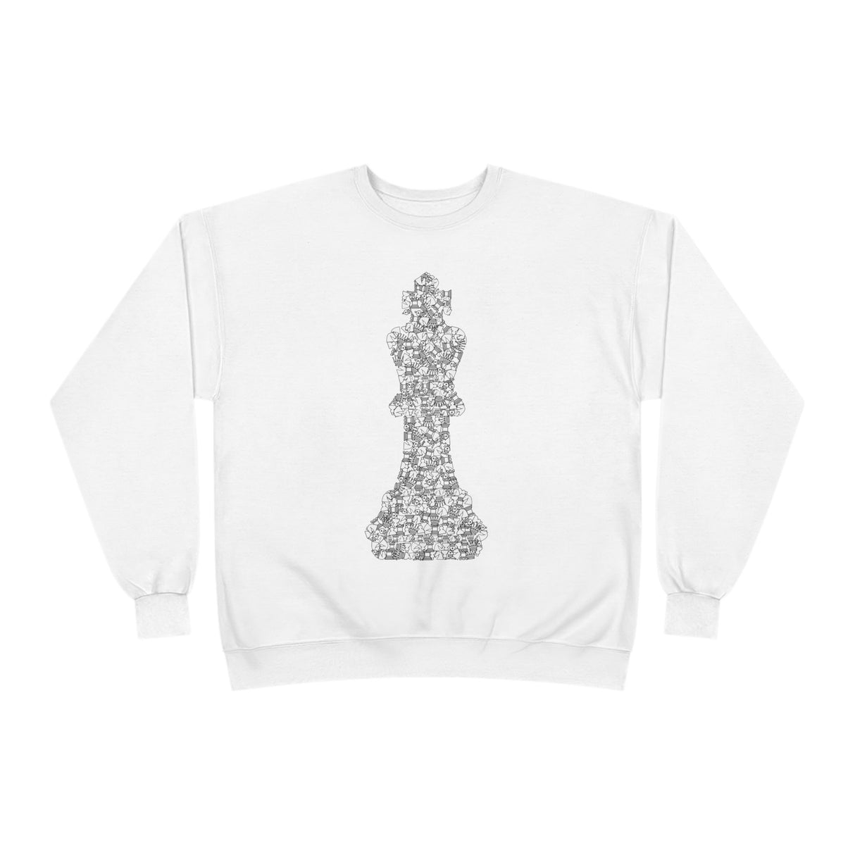 King Made of Pieces Crewneck Sweatshirt