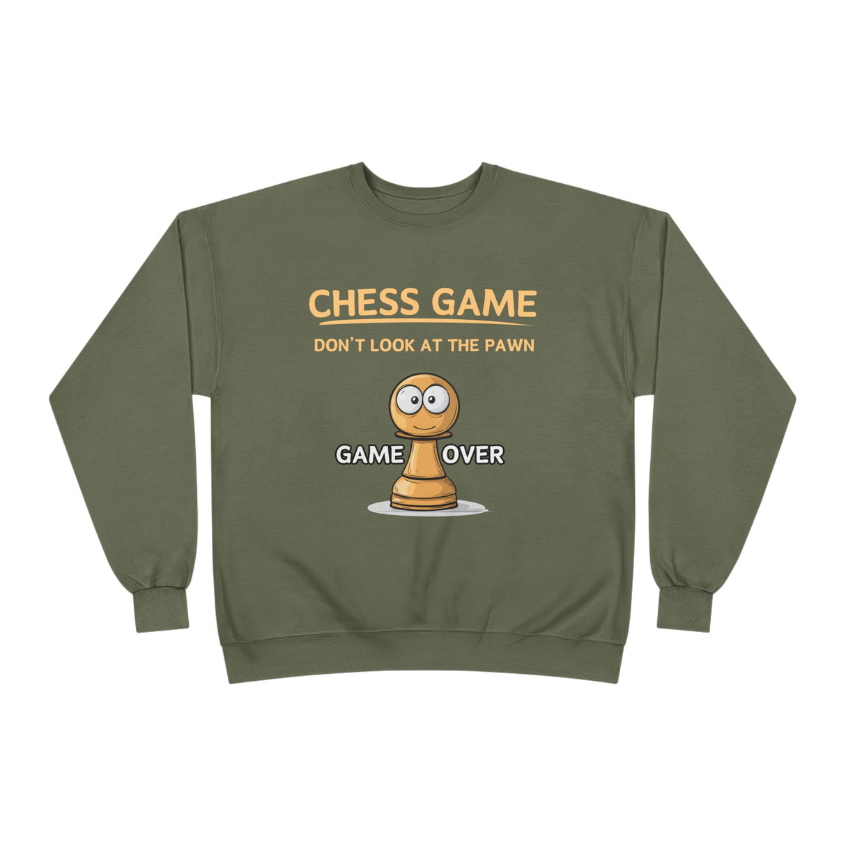 Pawn Chess Game Crewneck Sweatshirt