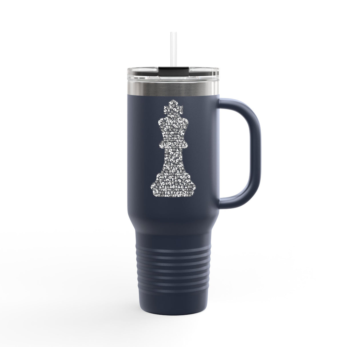 Chess King Insulated Travel Mug, 40oz