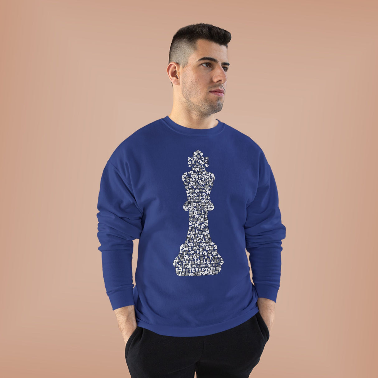 King Made of Pieces Crewneck Sweatshirt