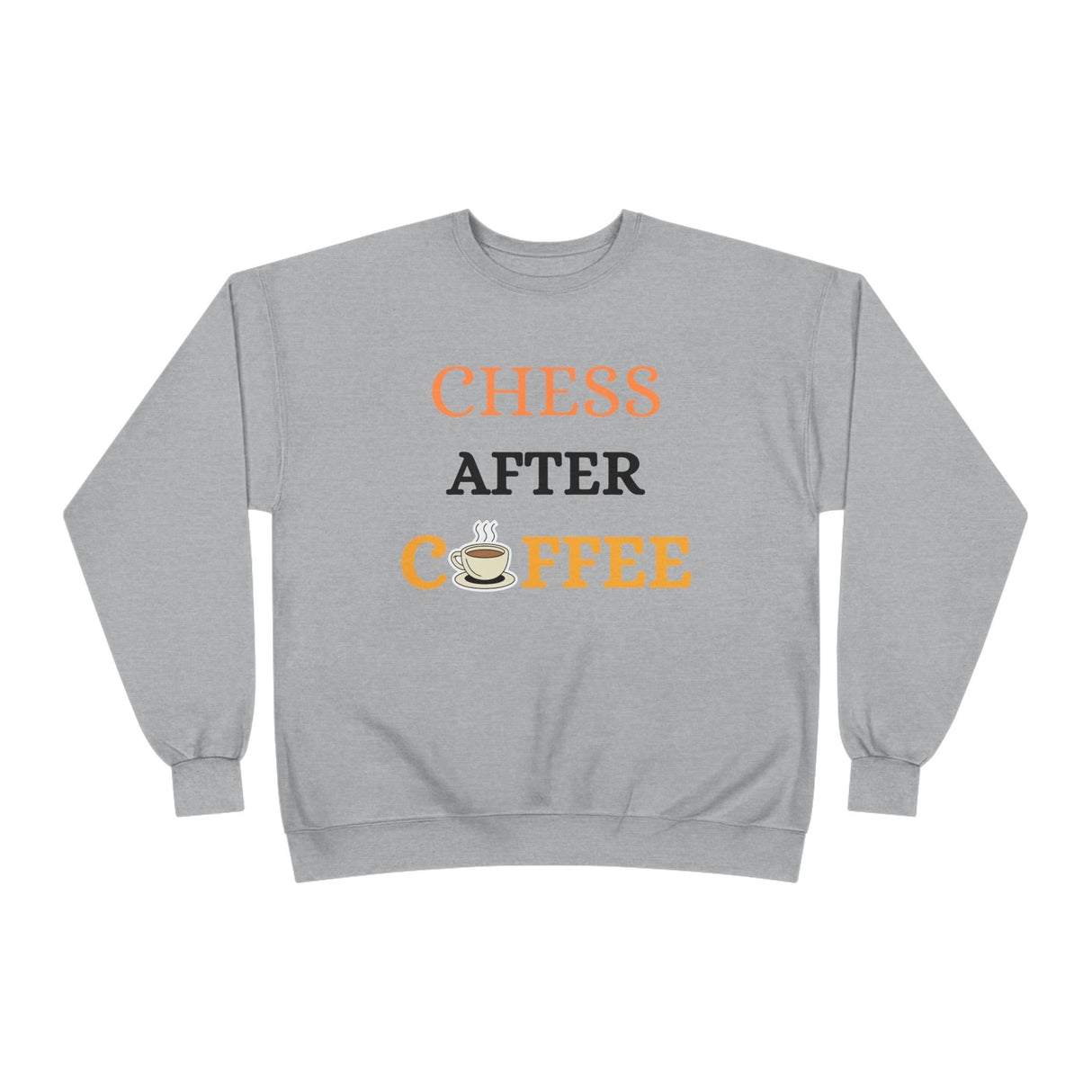 Chess After Coffee Crewneck Sweatshirt