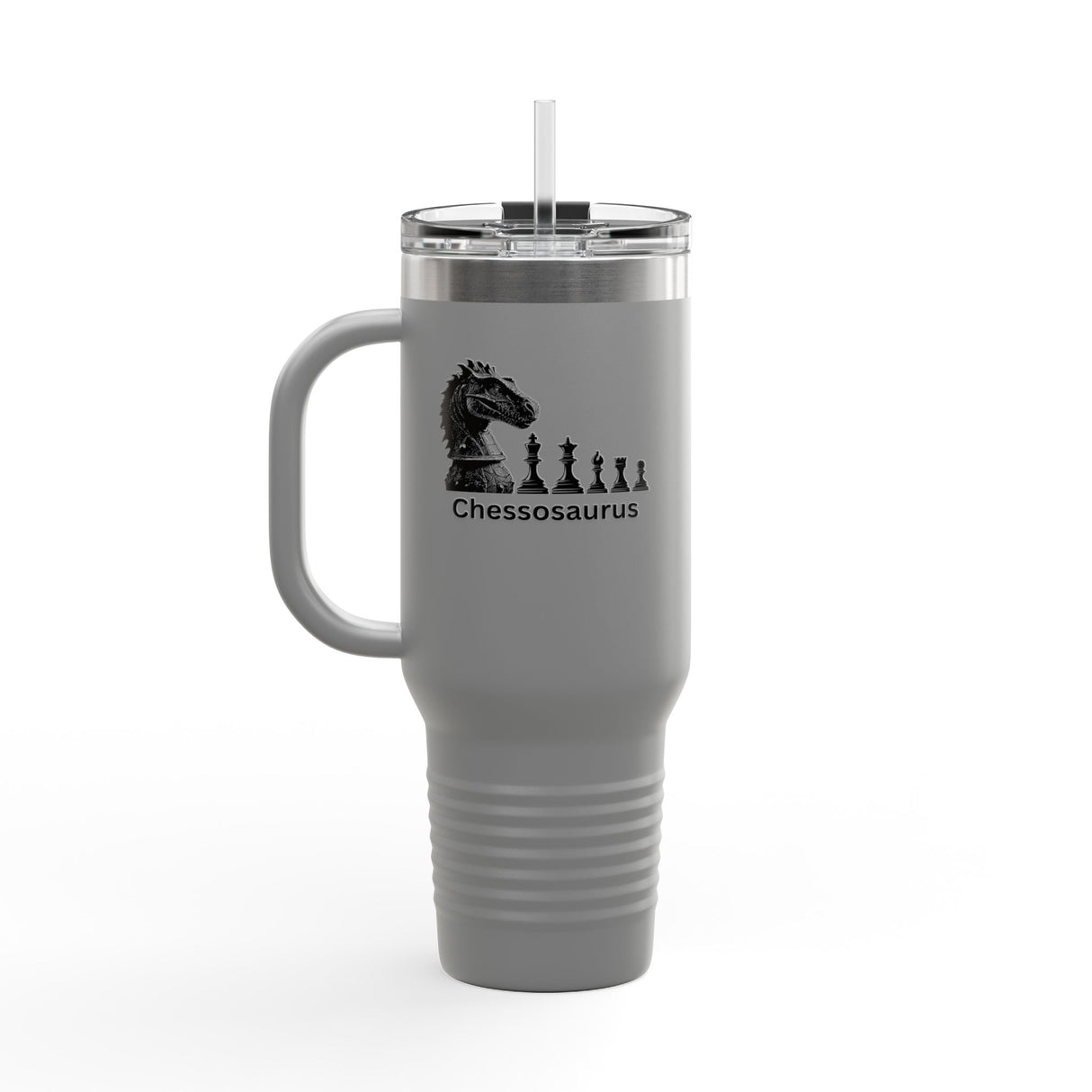 Chessosaurus Insulated Travel Mug, 40oz