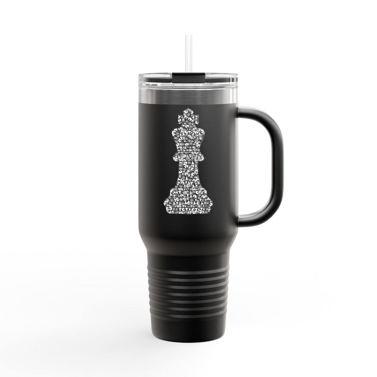 Chess King Insulated Travel Mug, 40oz