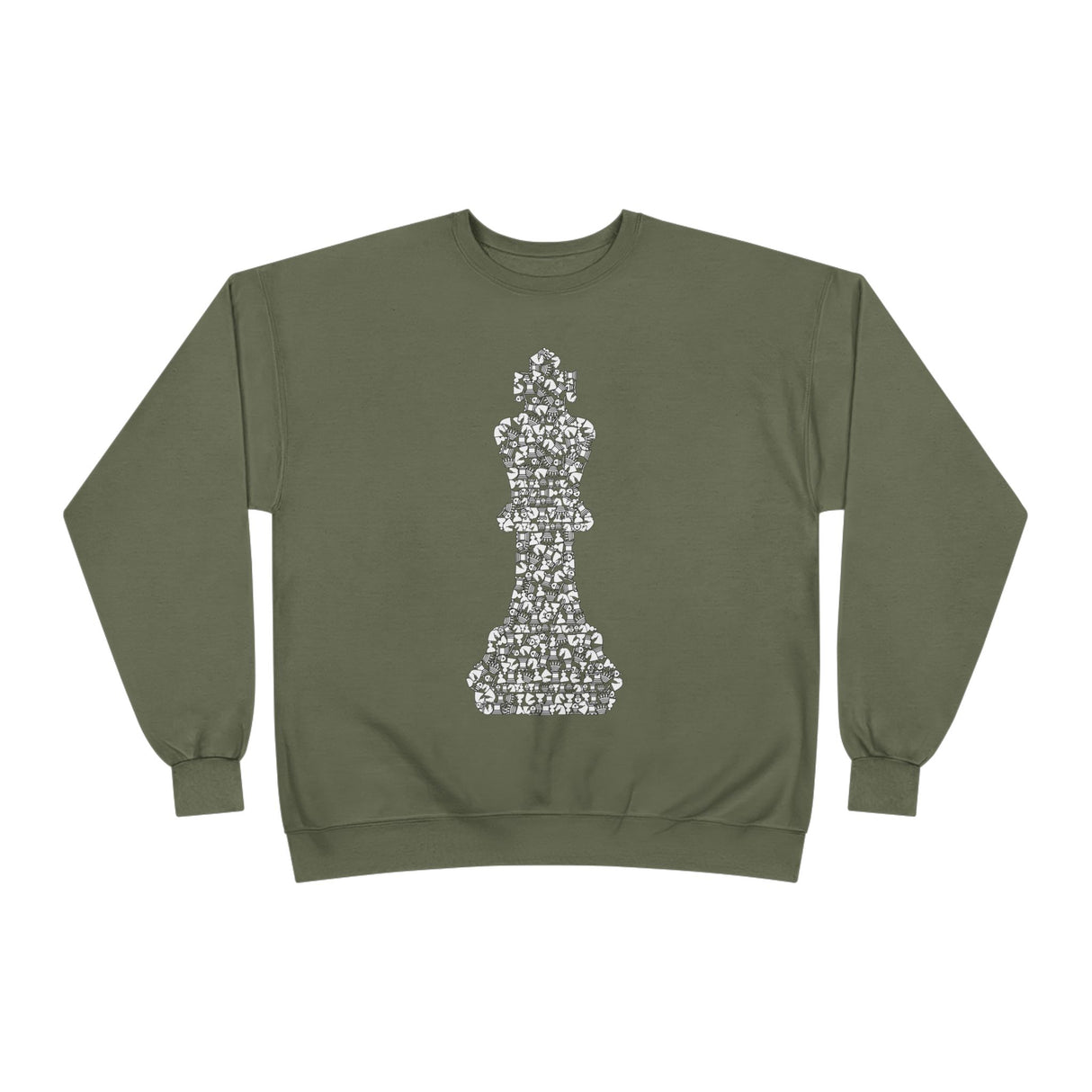 King Made of Pieces Crewneck Sweatshirt