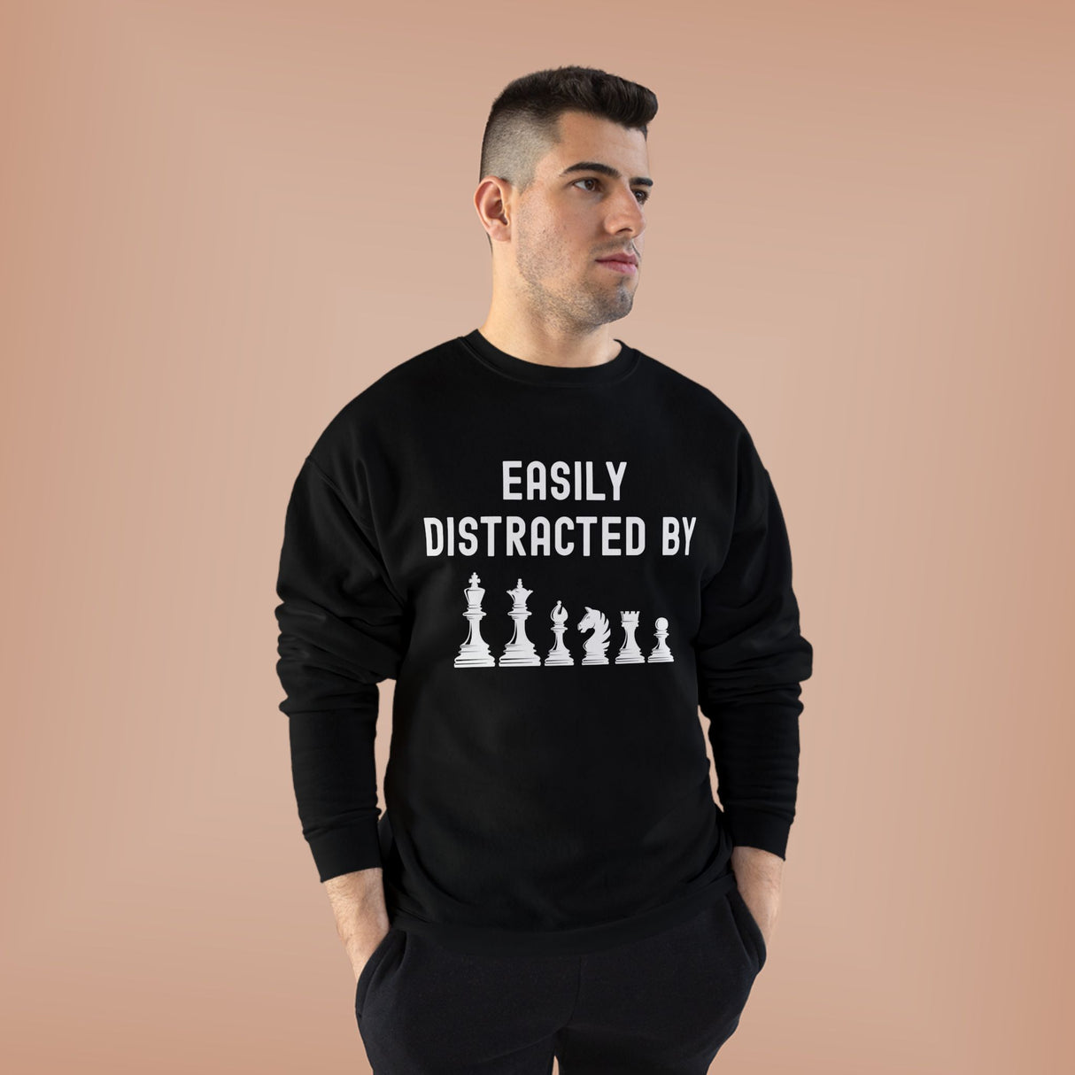 Easily Distracted Crewneck Sweatshirt