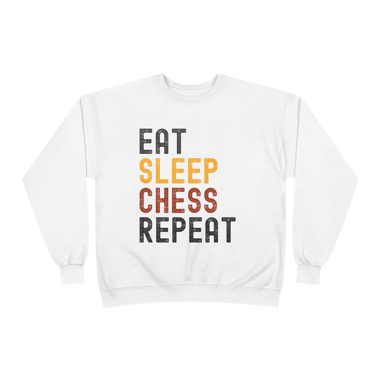 Eat Sleep Chess Repeat Crewneck Sweatshirt