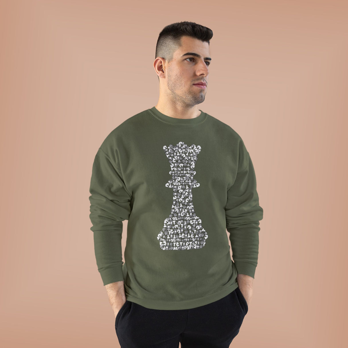 Queen Made of Pieces Crewneck Sweatshirt