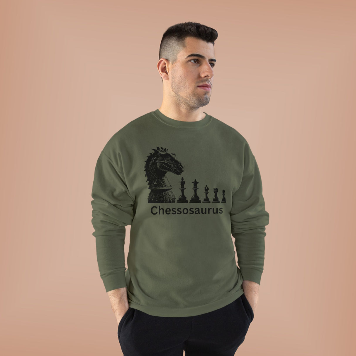 Chessosaurus Crewneck Sweatshirt