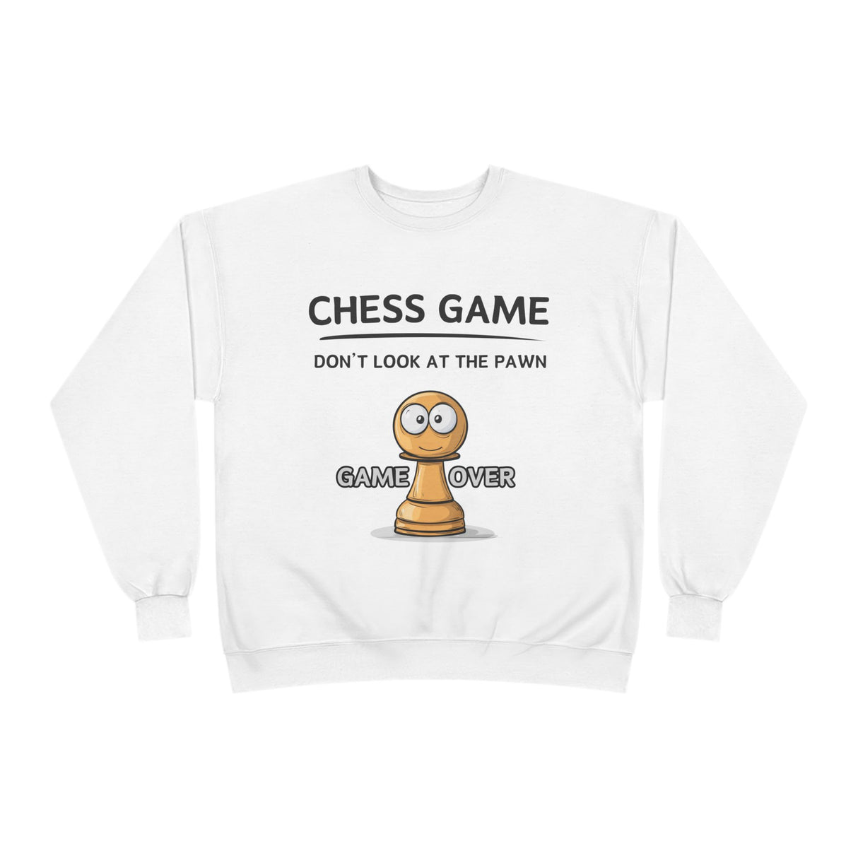 Pawn Chess Game Crewneck Sweatshirt