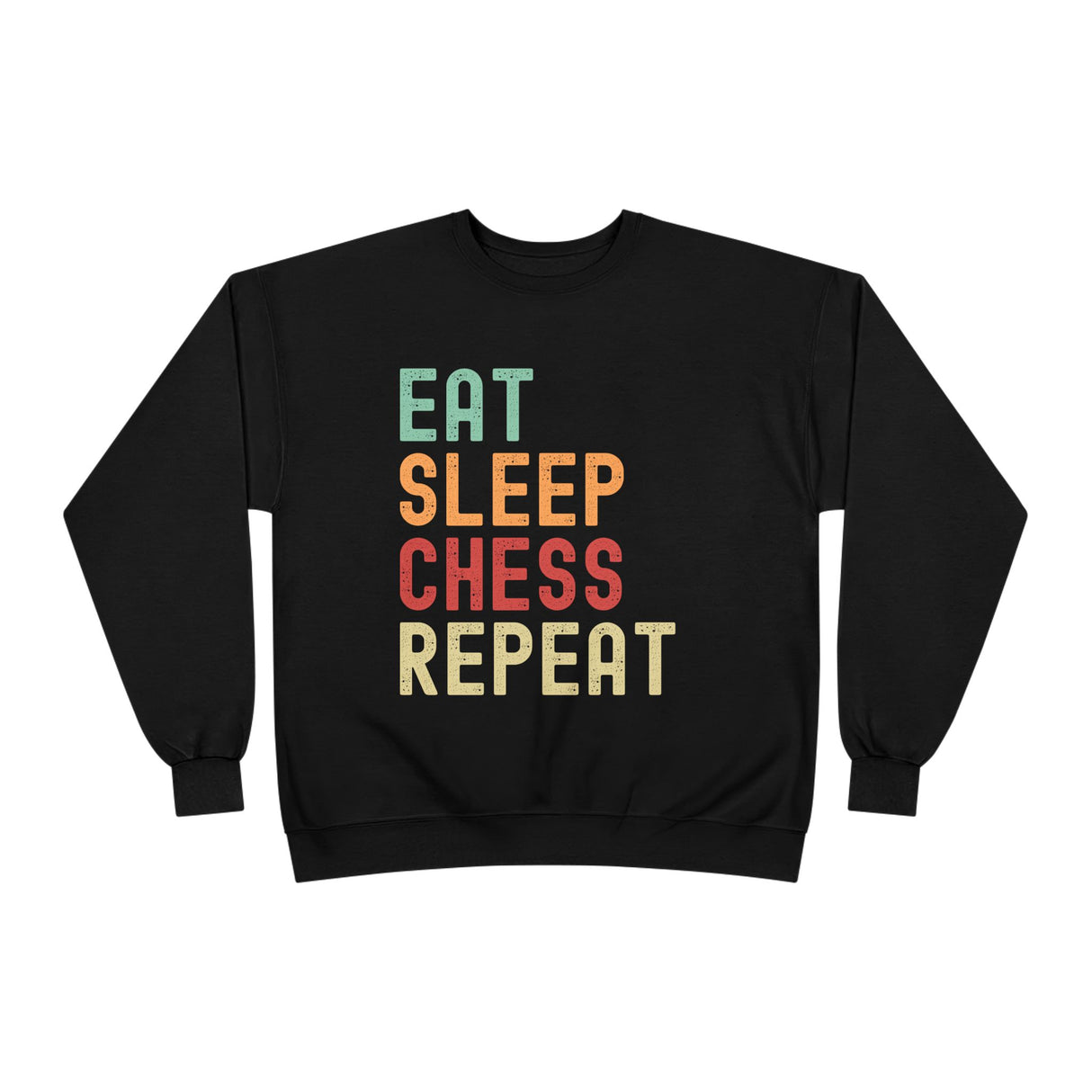 Eat Sleep Chess Repeat Crewneck Sweatshirt