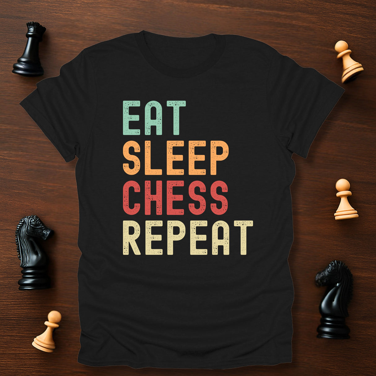 Eat Sleep Chess Repeat T-Shirt