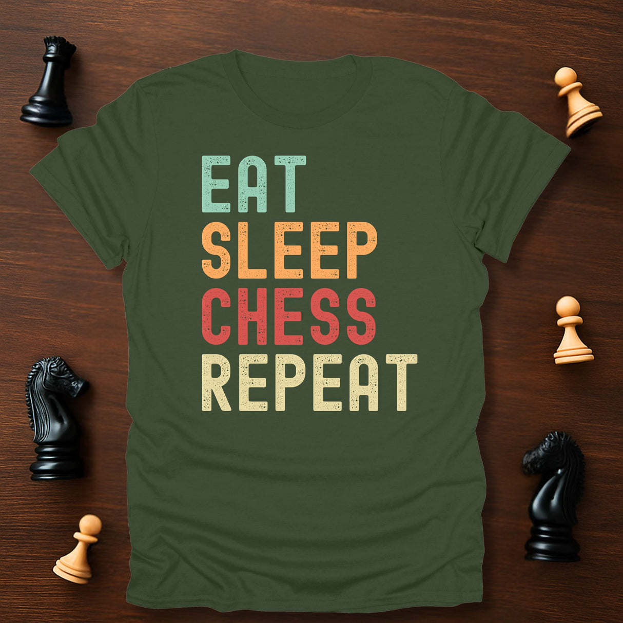 Eat Sleep Chess Repeat T-Shirt