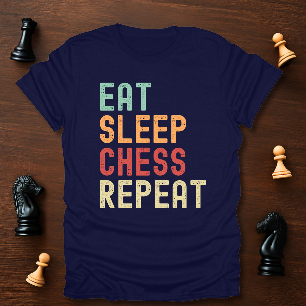 Eat Sleep Chess Repeat T-Shirt