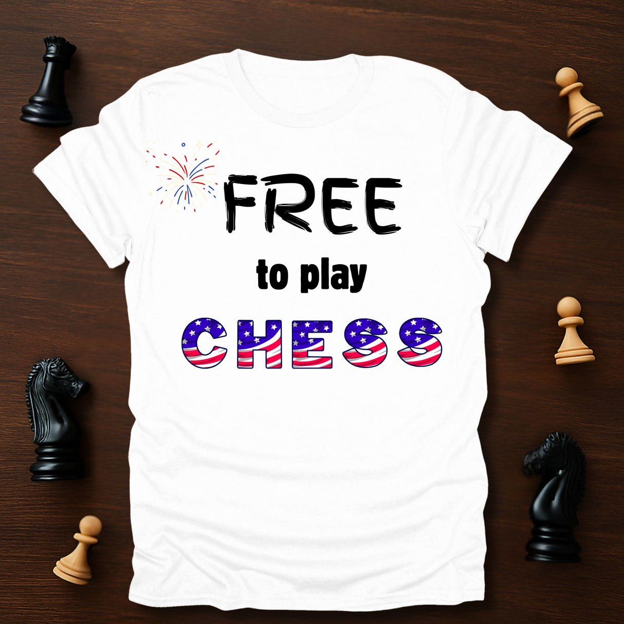 Free to Play Chess T-Shirt