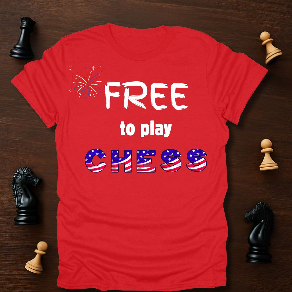 Free to Play Chess T-Shirt