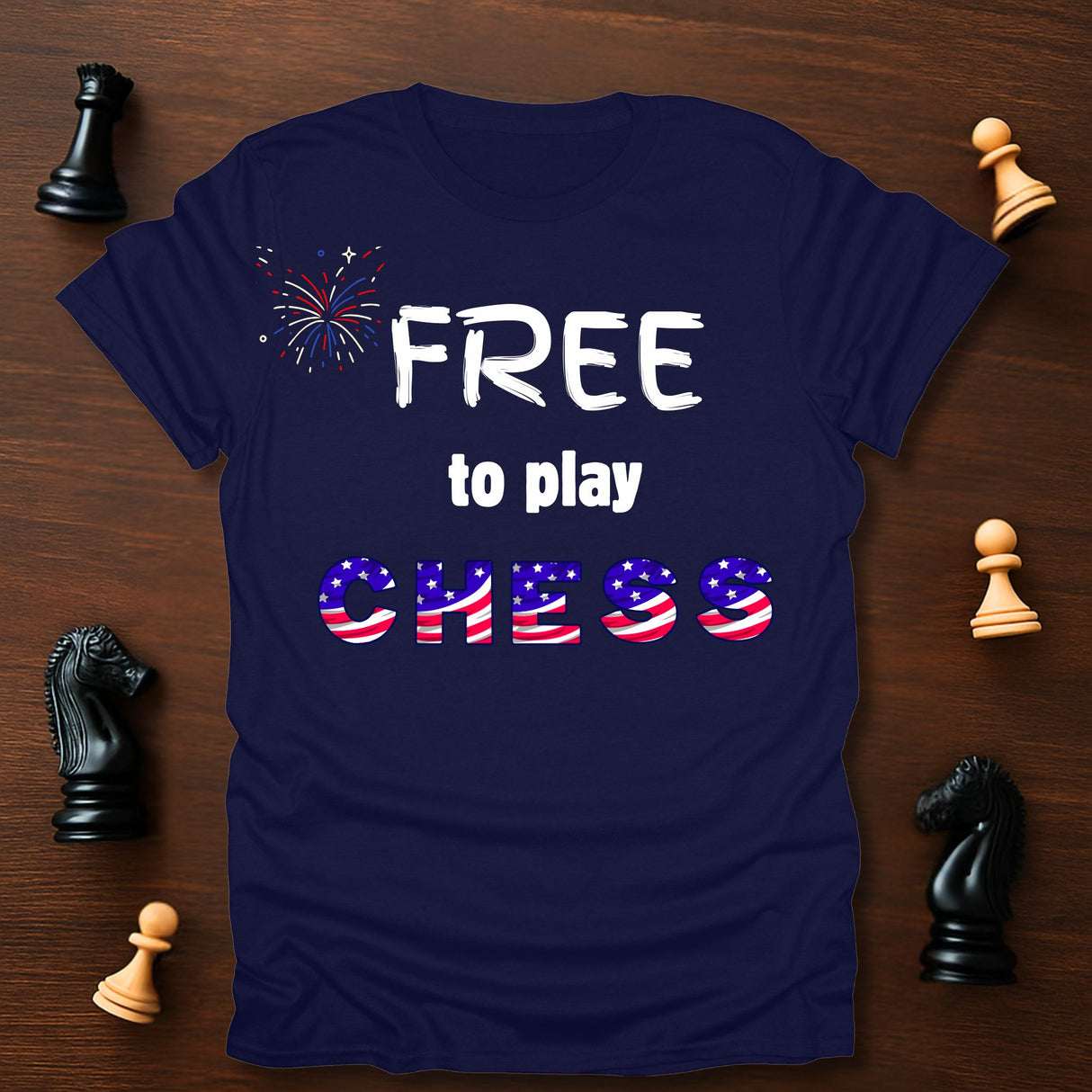 Free to Play Chess T-Shirt