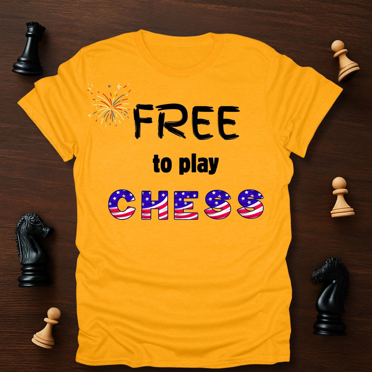 Free to Play Chess T-Shirt