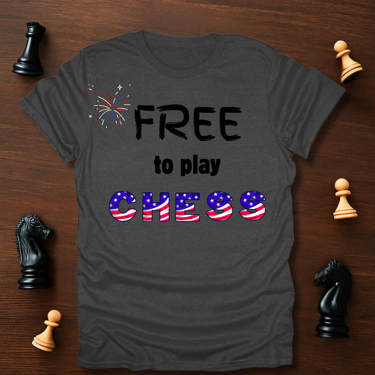 Free to Play Chess T-Shirt