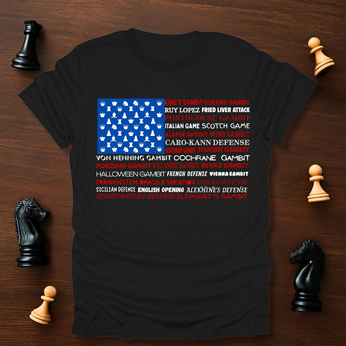 Flag Openings T-Shirt