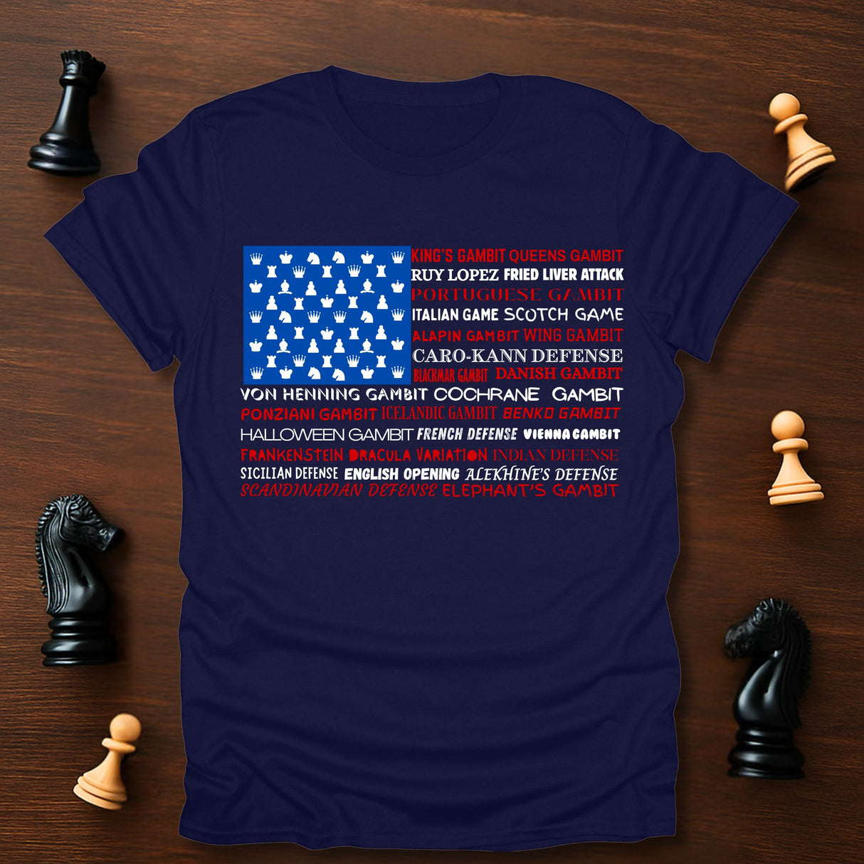Flag Openings T-Shirt
