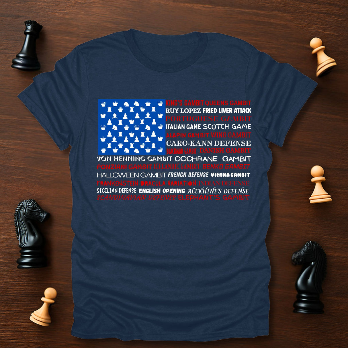 Flag Openings T-Shirt