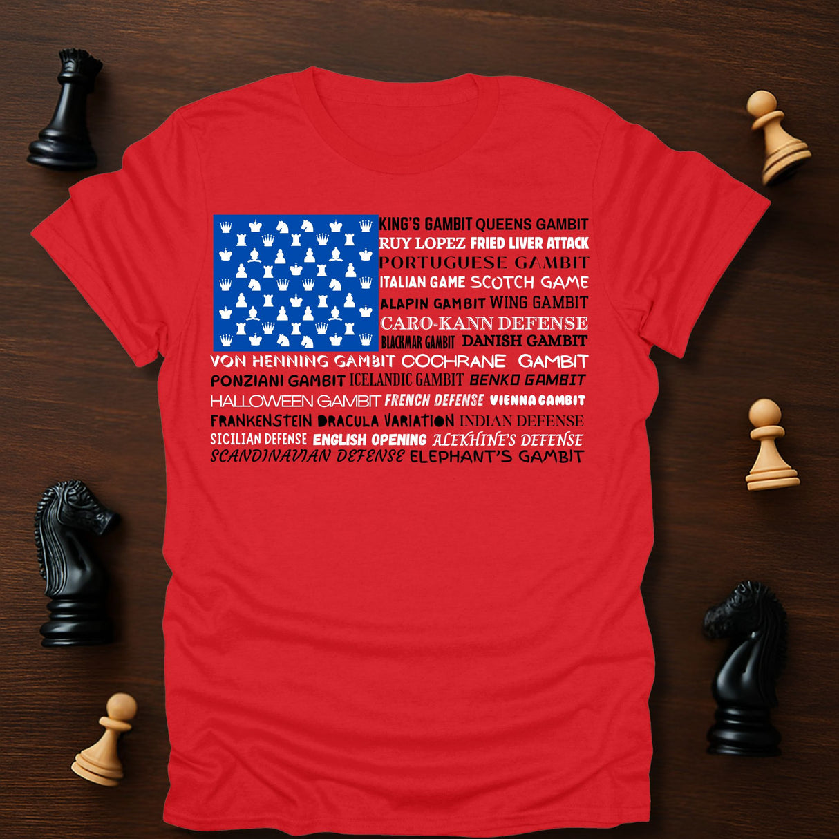 Flag Openings T-Shirt