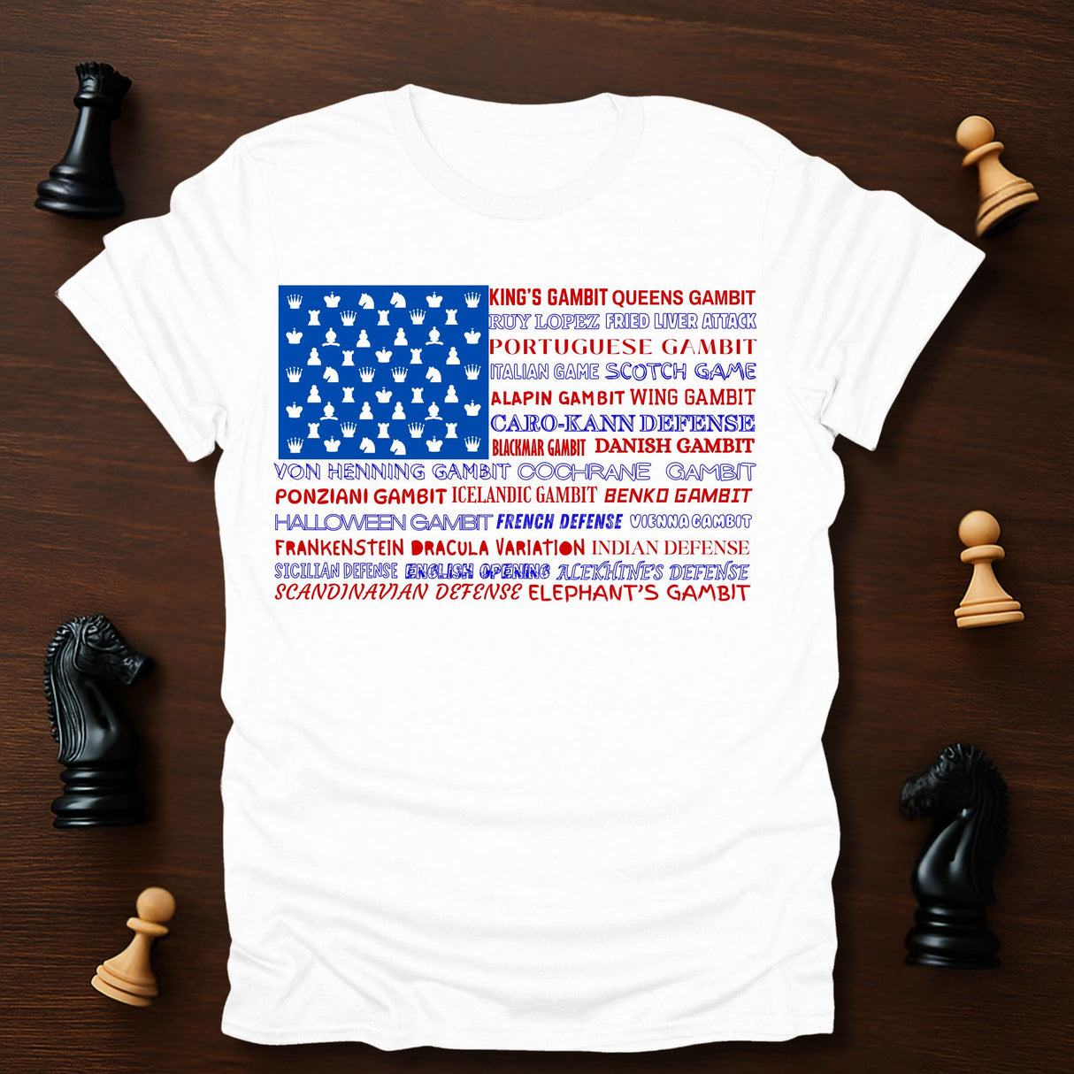 Flag Openings T-Shirt