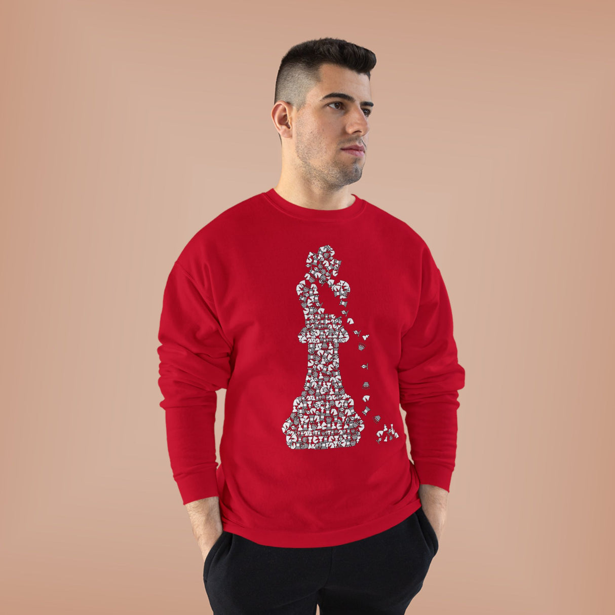 Falling King Crewneck Sweatshirt