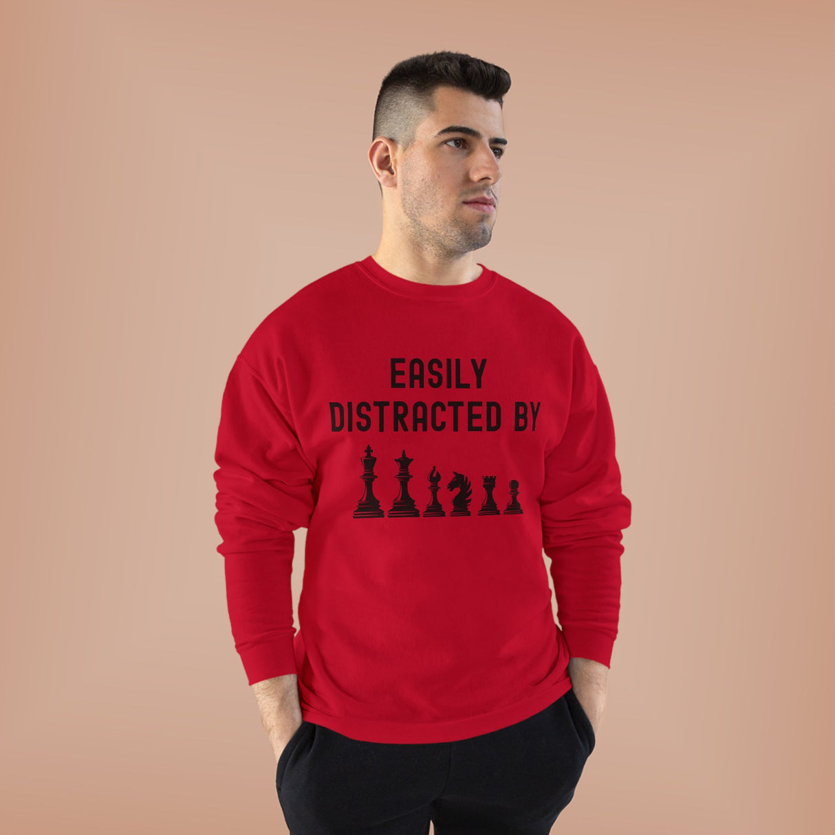 Easily Distracted Crewneck Sweatshirt