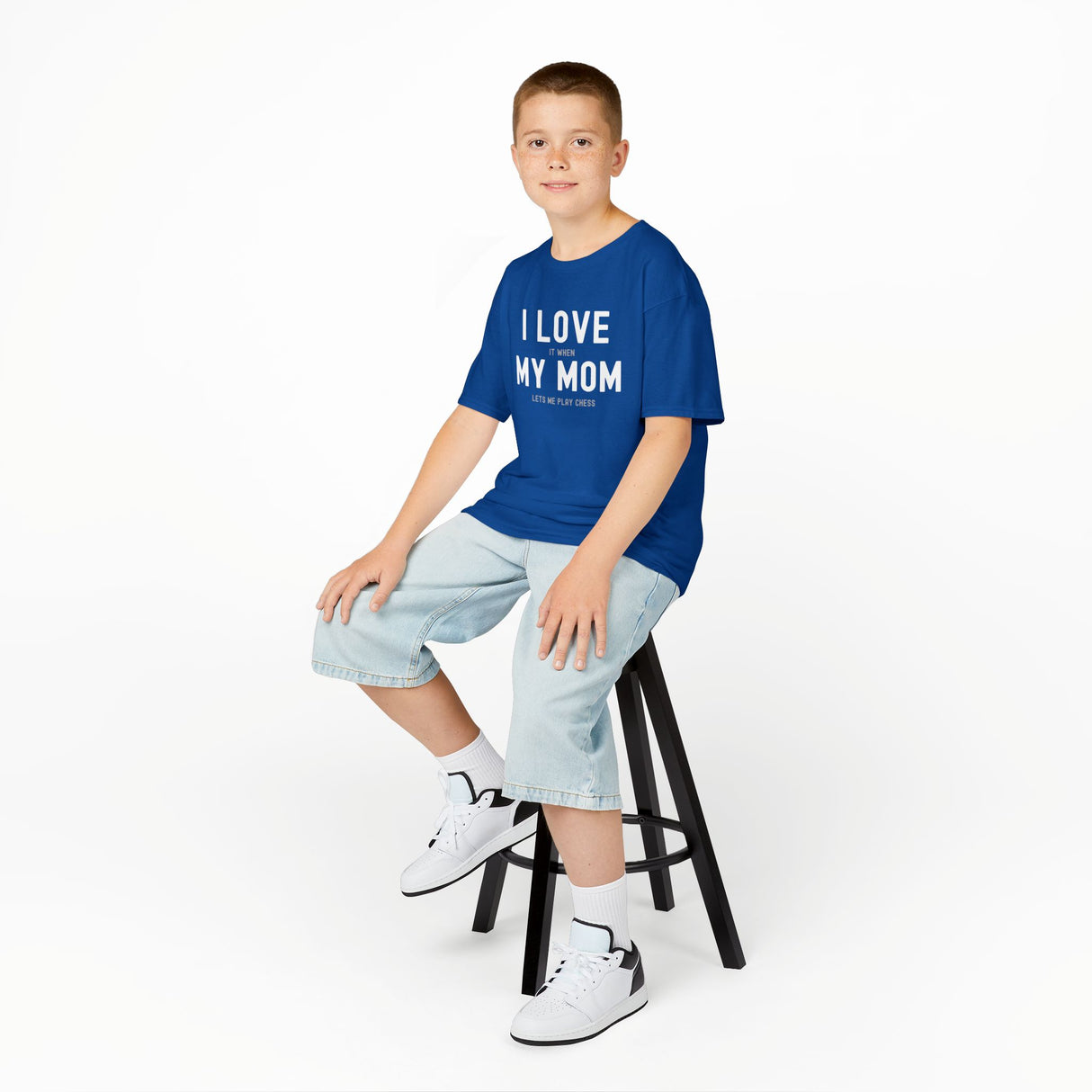 I Love My Mom Kids T-Shirt