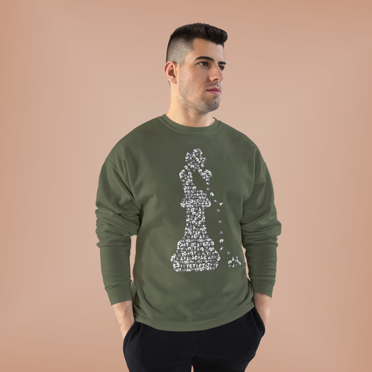 Falling King Crewneck Sweatshirt