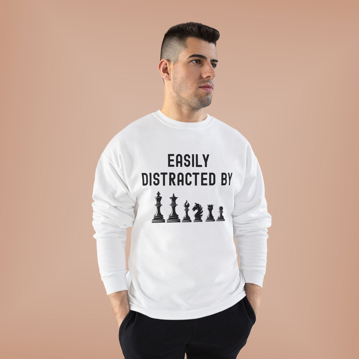 Easily Distracted Crewneck Sweatshirt