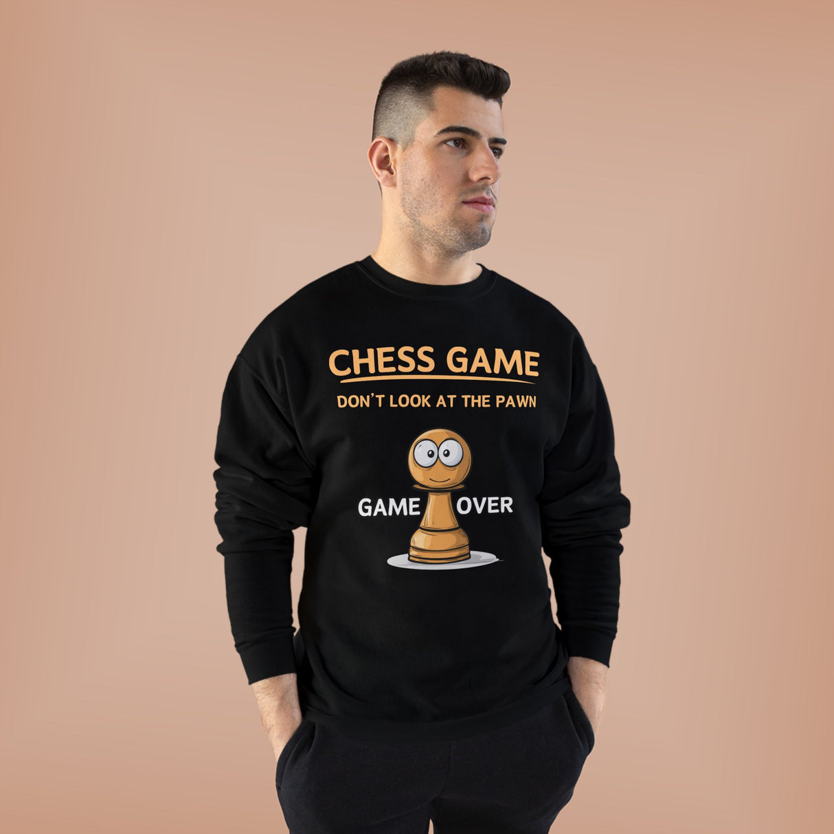 Pawn Chess Game Crewneck Sweatshirt