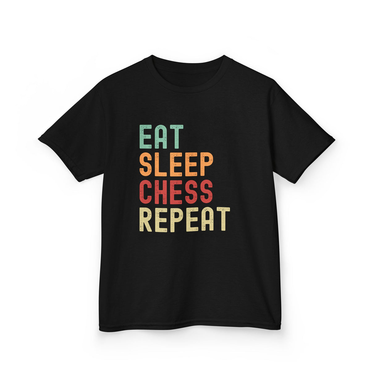 Eat Sleep Chess Repeat Kids T-Shirt