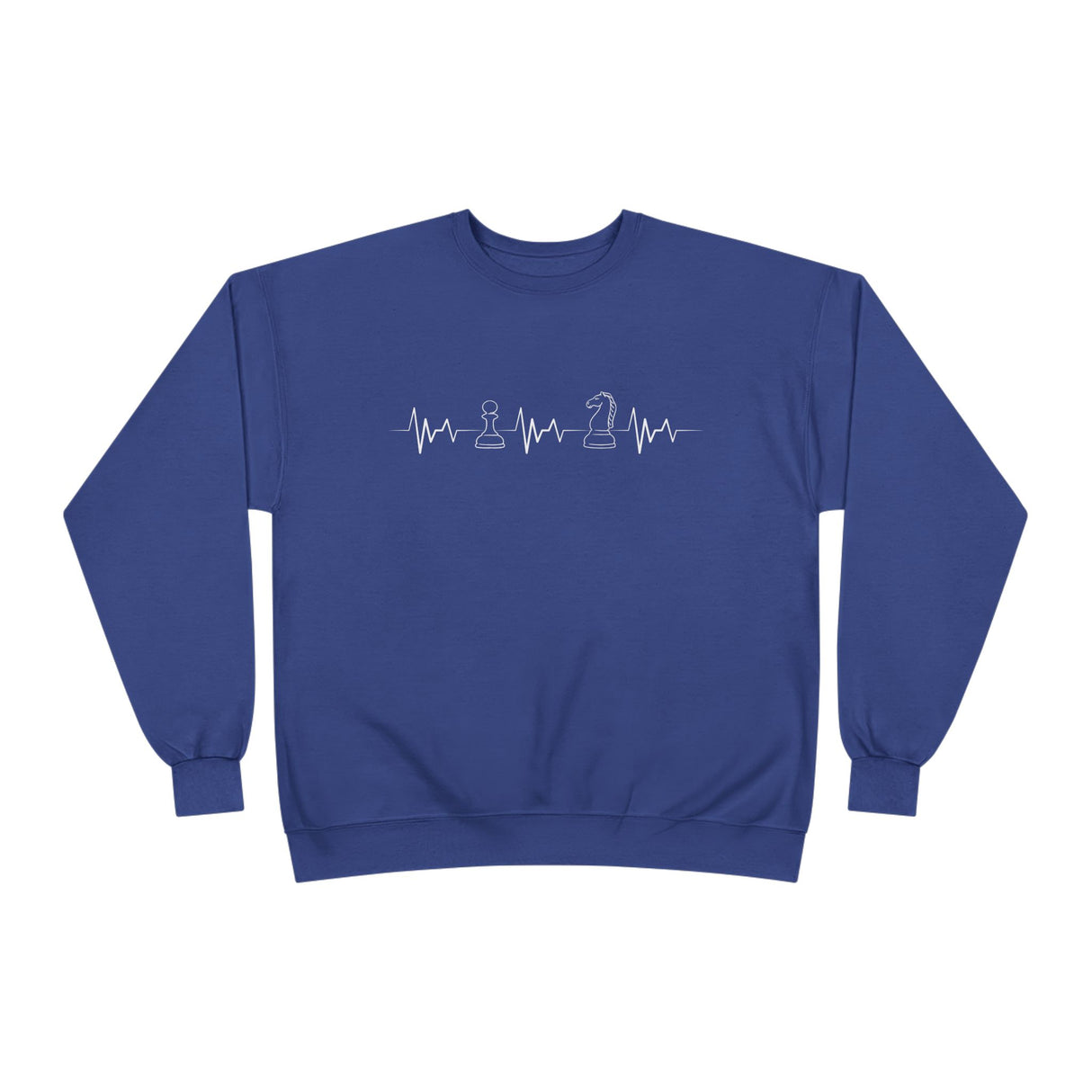 Pawn Knight Heartbeat Crewneck Sweatshirt