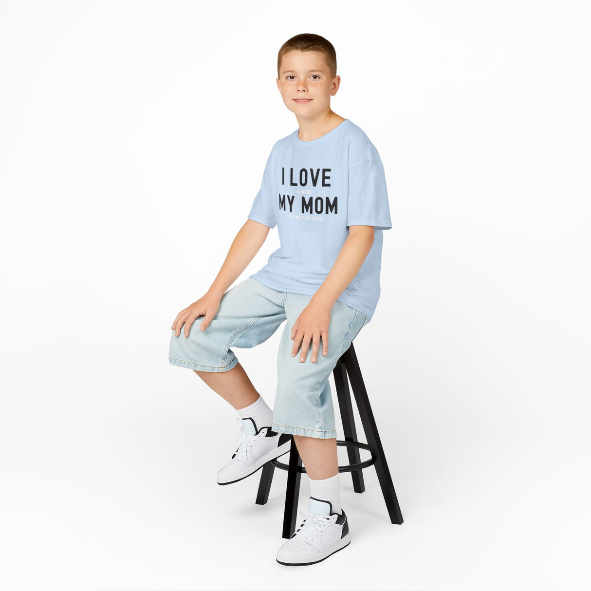 I Love My Mom Kids T-Shirt