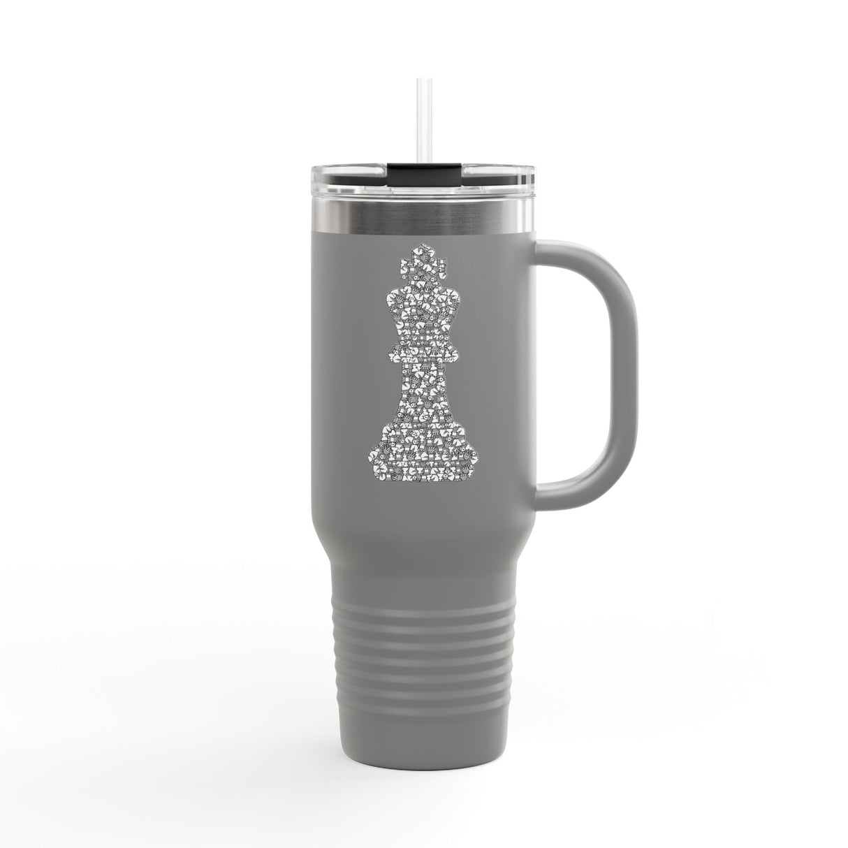 Chess King Insulated Travel Mug, 40oz
