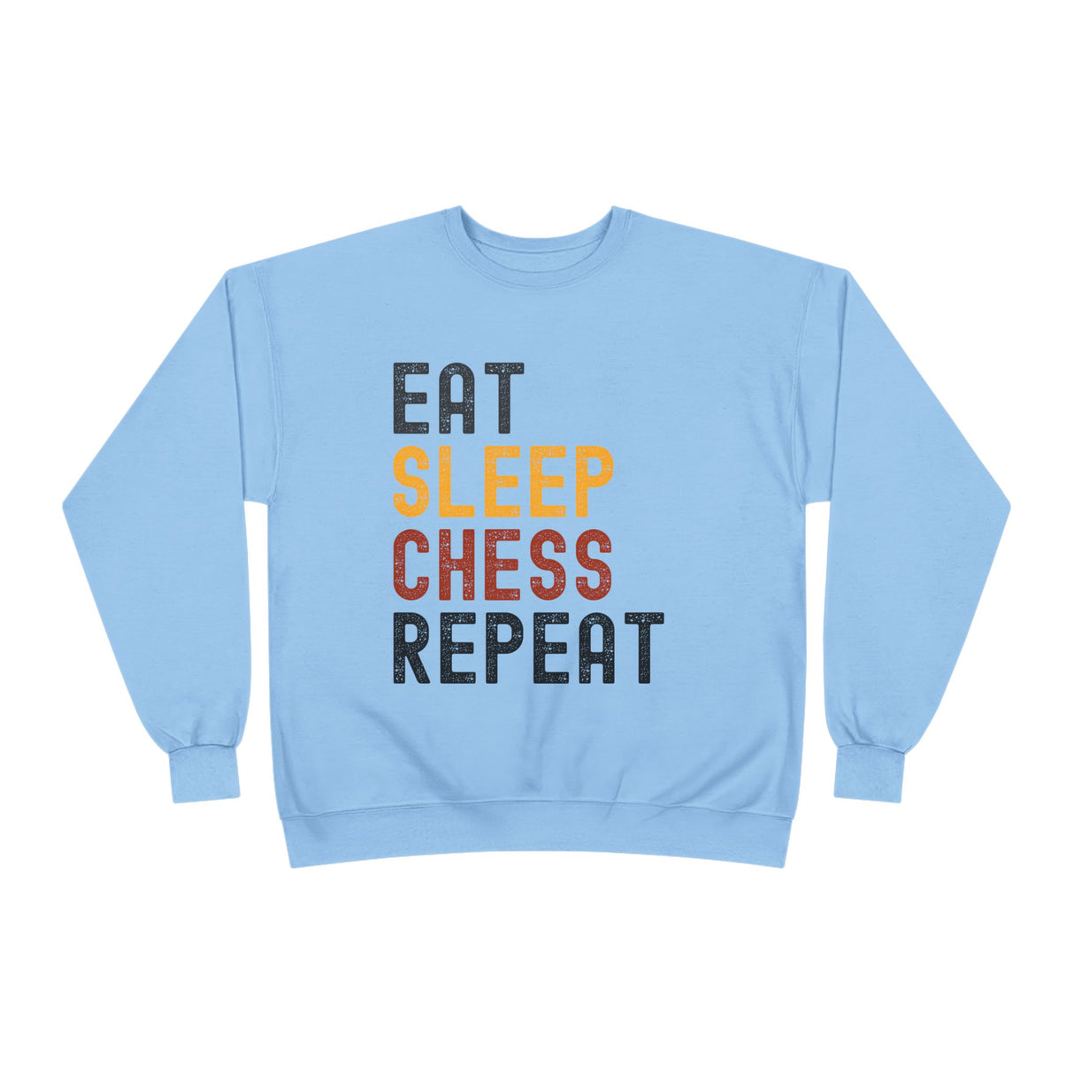 Eat Sleep Chess Repeat Crewneck Sweatshirt