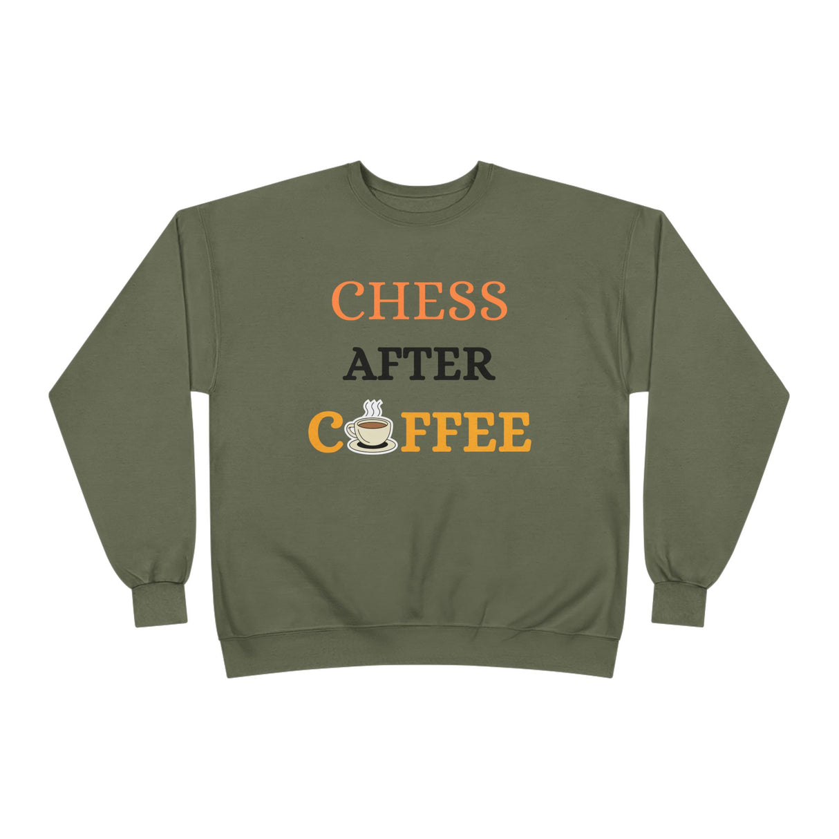 Chess After Coffee Crewneck Sweatshirt