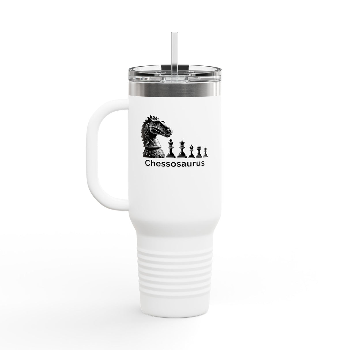 Chessosaurus Insulated Travel Mug, 40oz