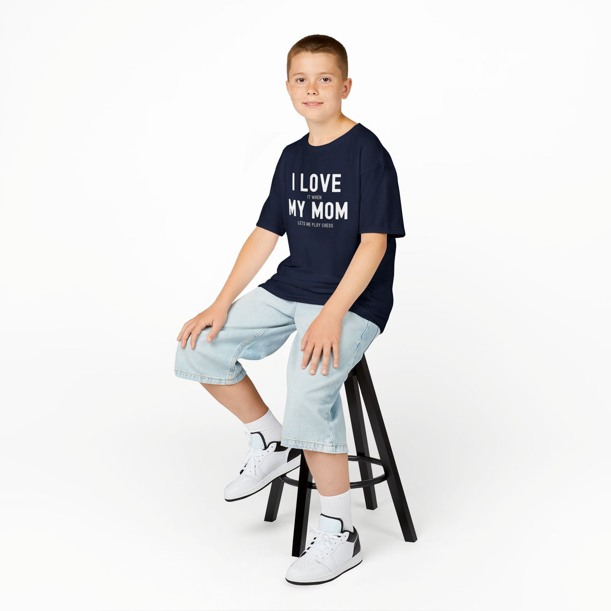 I Love My Mom Kids T-Shirt
