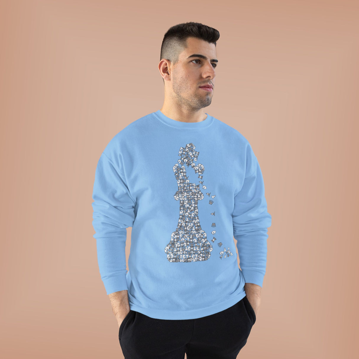 Falling King Crewneck Sweatshirt