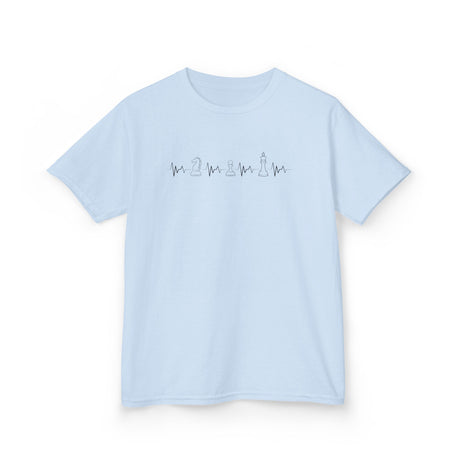 Knight Pawn King Heartbeat Kids T-Shirt