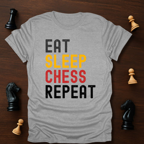 Eat Sleep Chess Repeat T-Shirt