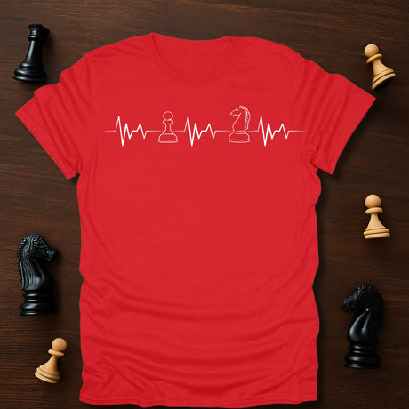 Pawn Knight Heartbeat T-Shirt
