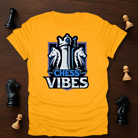 Blue Chess Vibes Logo T-Shirt