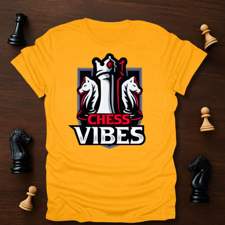 Red Chess Vibes Logo T-Shirt