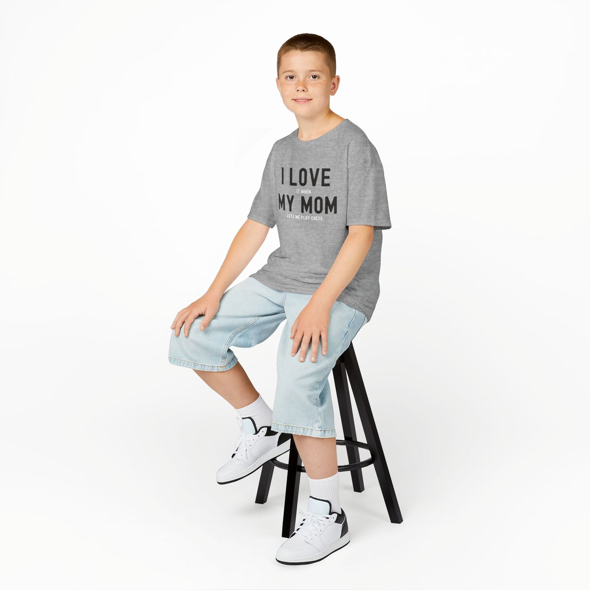 I Love My Mom Kids T-Shirt