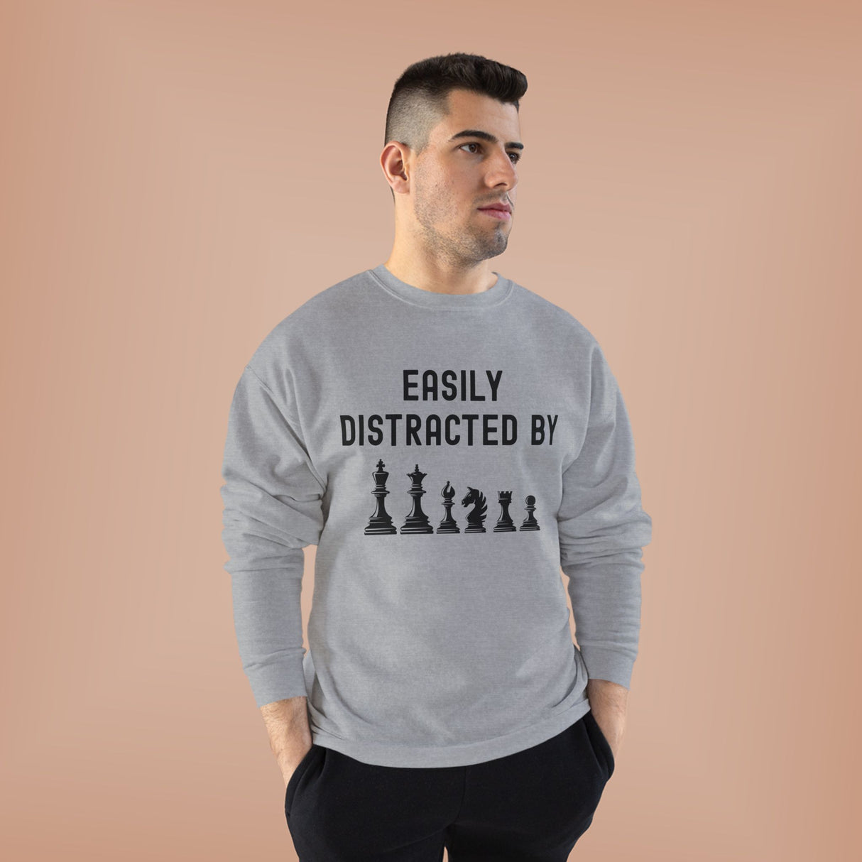 Easily Distracted Crewneck Sweatshirt